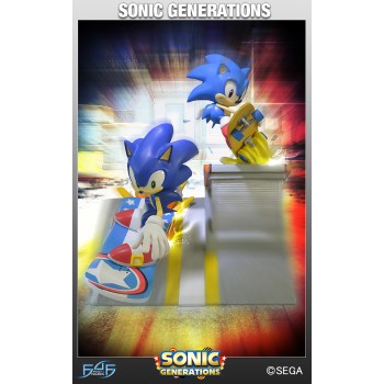 Sonic Generations Diorama Statue